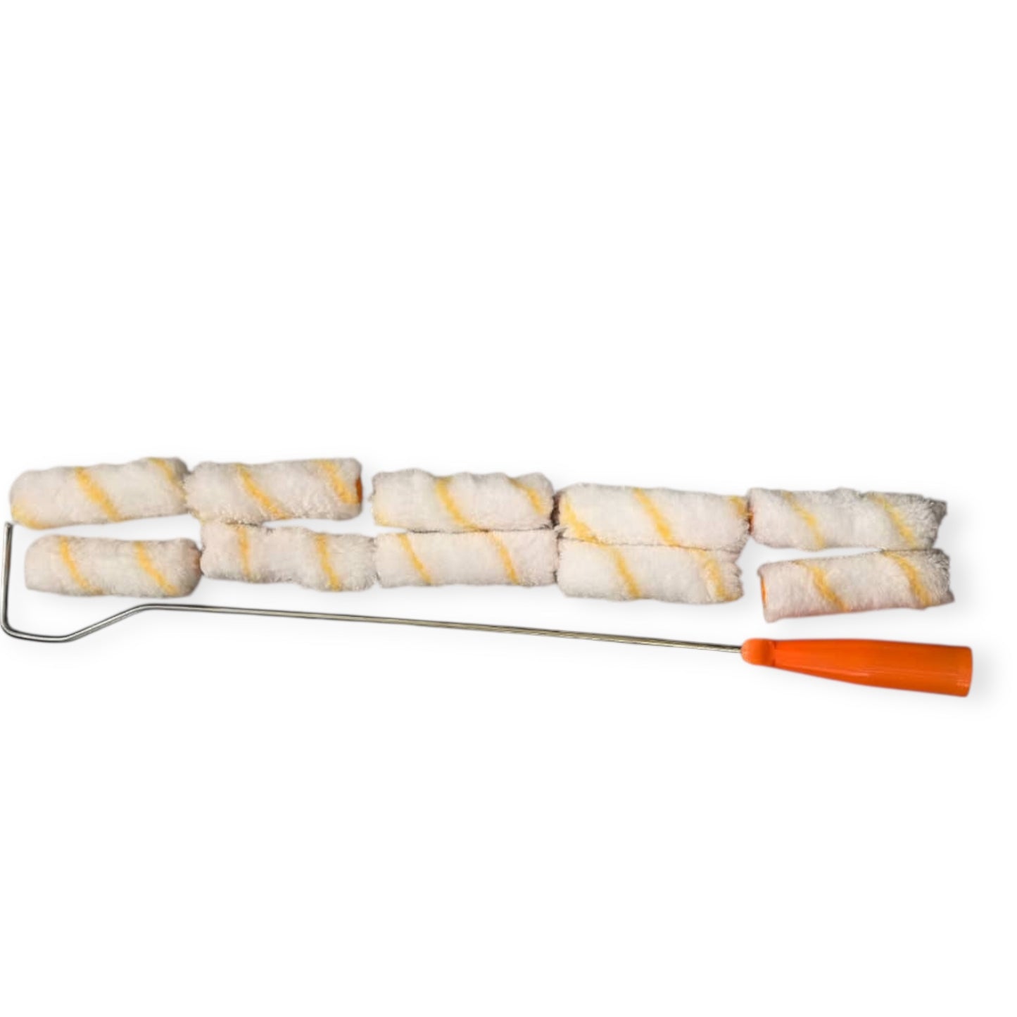 🔥Kit Mini Rodillo Patas de Conejo 10 cm + Mango 60 cm – Herramienta para Alicatador 2.0