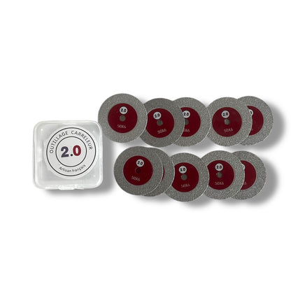 🔥Pack de 10 Mini Discos de Diamante 50mm