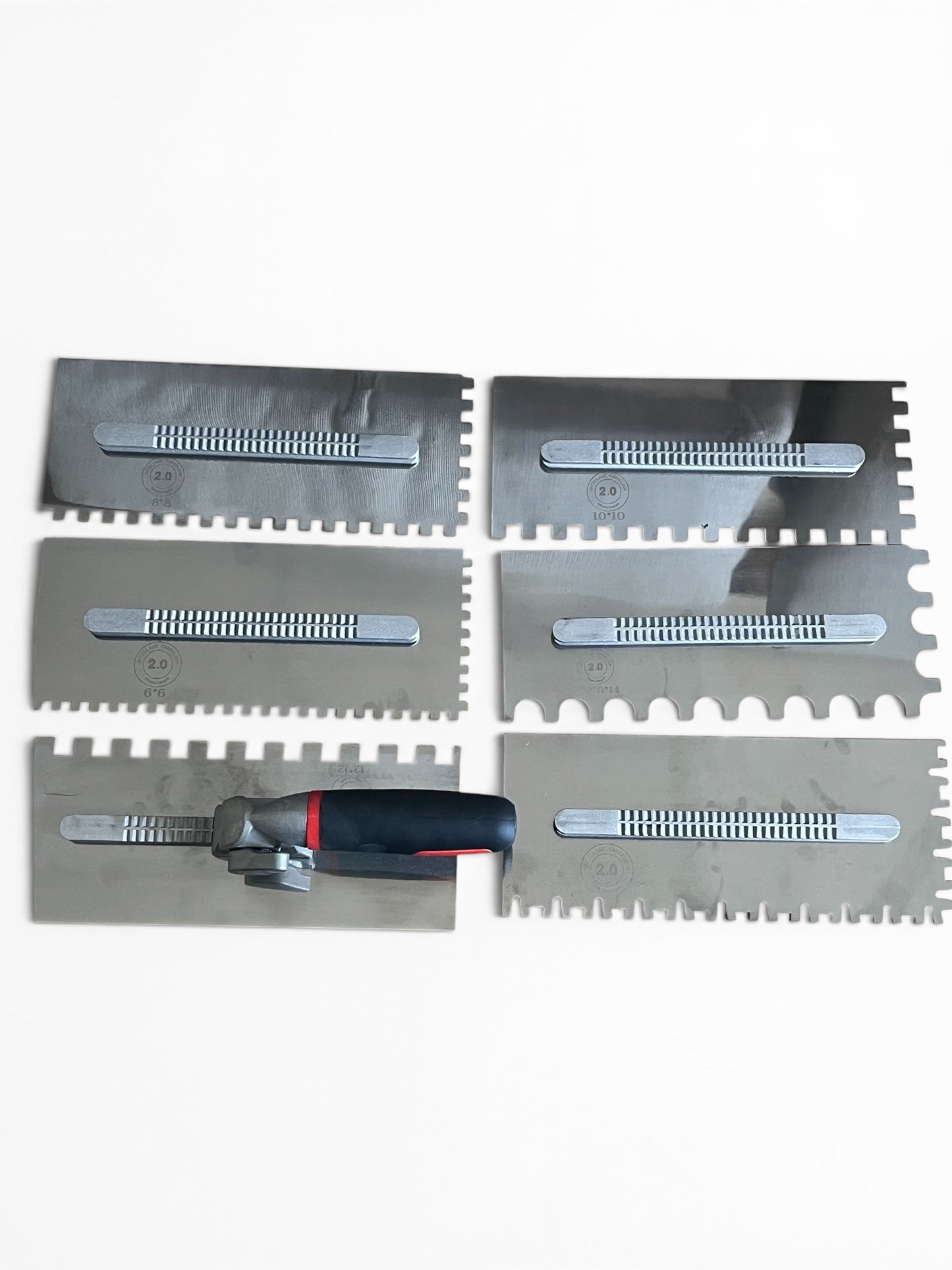 🔥Kit Peignes à Colle 6 pièces – Lames Inox 6–12 mm & Manche Interchangeable