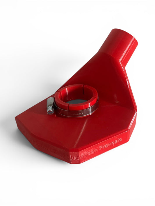 Capot Aspirant Ø125 mm pour Meuleuse – Biseaux 45° Sans Poussière | Outillage Carreleur 2.0