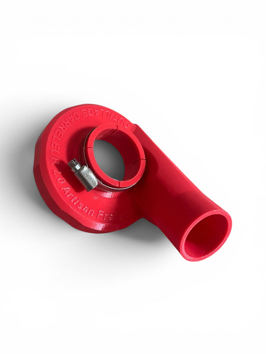 🔥Capot Aspirant pour Pads de Finition 125 mm – Ponçage de Biseaux Sans Poussière