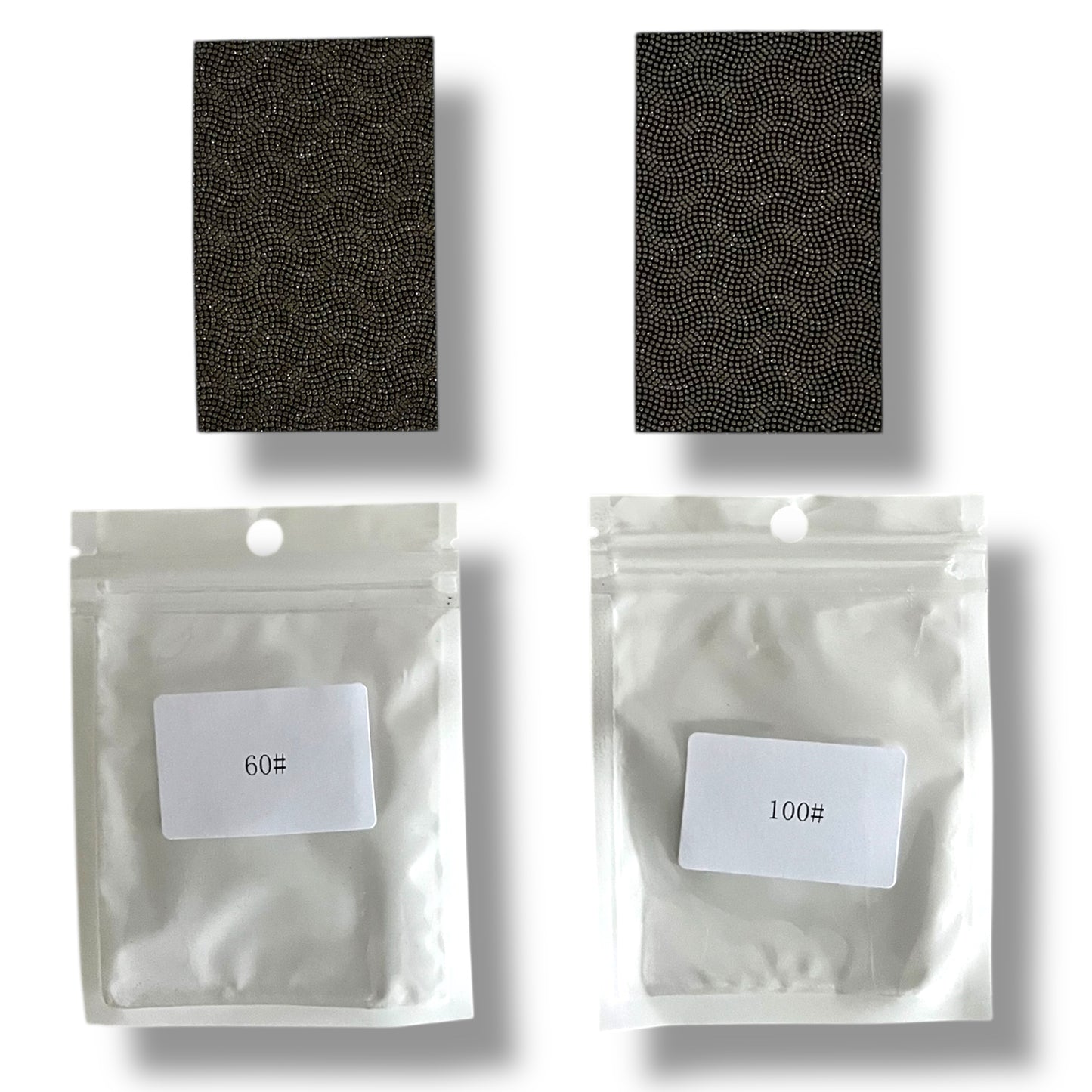 🔥 Kit 2 Cales Souples Diamantées à Poncer 90×55 mm – Grains 60 & 100 – Finition Carrelage, Pierre & Marbre – Outillage Carreleur 2.0