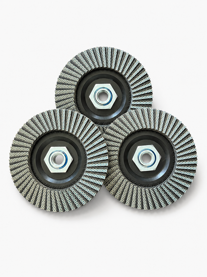 🔥 Pack de 3 Disques Diamant à Lamelles 115 mm M14 – Grain 60 ou 120