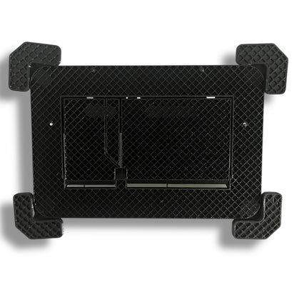 Gabarit de Perçage pour Plaque de Commande WC – Compatible Villeroy & | Guide de Découpe Précise +Mini Disque Or & Mèches