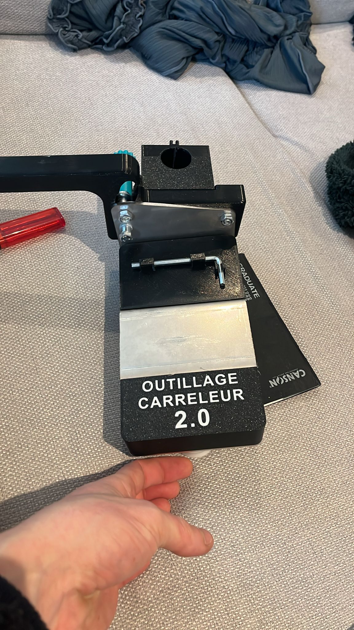 🔥NEW Chariot de Coupe – Version MK2 | Compatible Meuleuse P6 | Outillage Carreleur 2.0