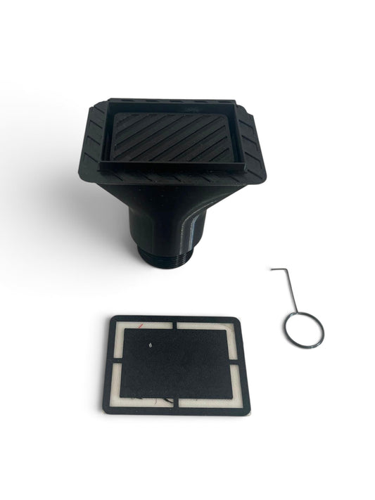 Bonde à Carreler Rectangulaire pour Vasque G1 1/4 – Outillage Carreleur 2.0