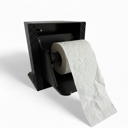🔥Recessed toilet paper holder for tiling – Modern design & invisible finish