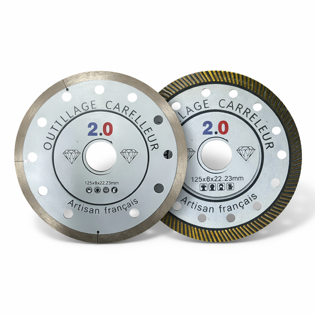 🔥Kit 2 Disques Diamant 125 mm – KaizenPro® | Dekton + Kaizen