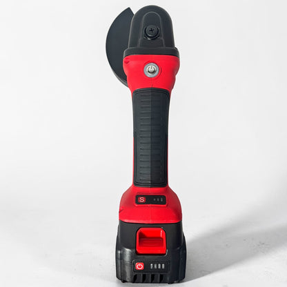 Meuleuse sans fil 125 mm – Coffret 2 batteries et chargeur