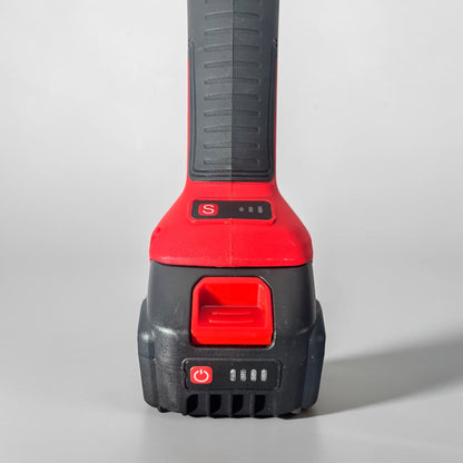 Meuleuse sans fil 125 mm – Coffret 2 batteries et chargeur