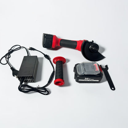 Meuleuse sans fil 125 mm – Coffret 2 batteries et chargeur
