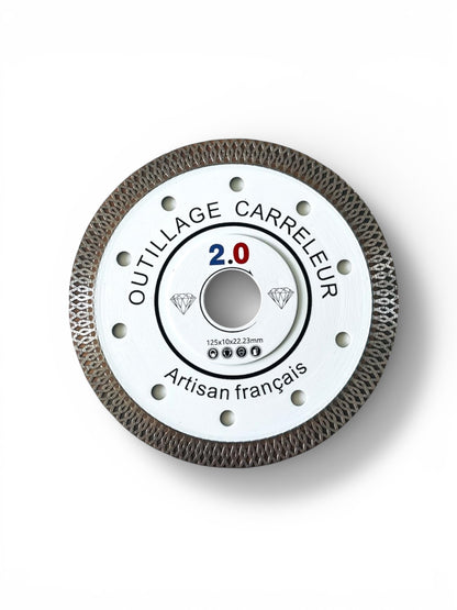 🔥 Kit de 3 Disques Diamant Maille 125 mm – 1,2 mm