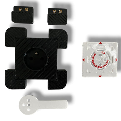 🔥 Kit Prise Électrique à Carreler – Finition Invisible | Outillage Carreleur 2.0