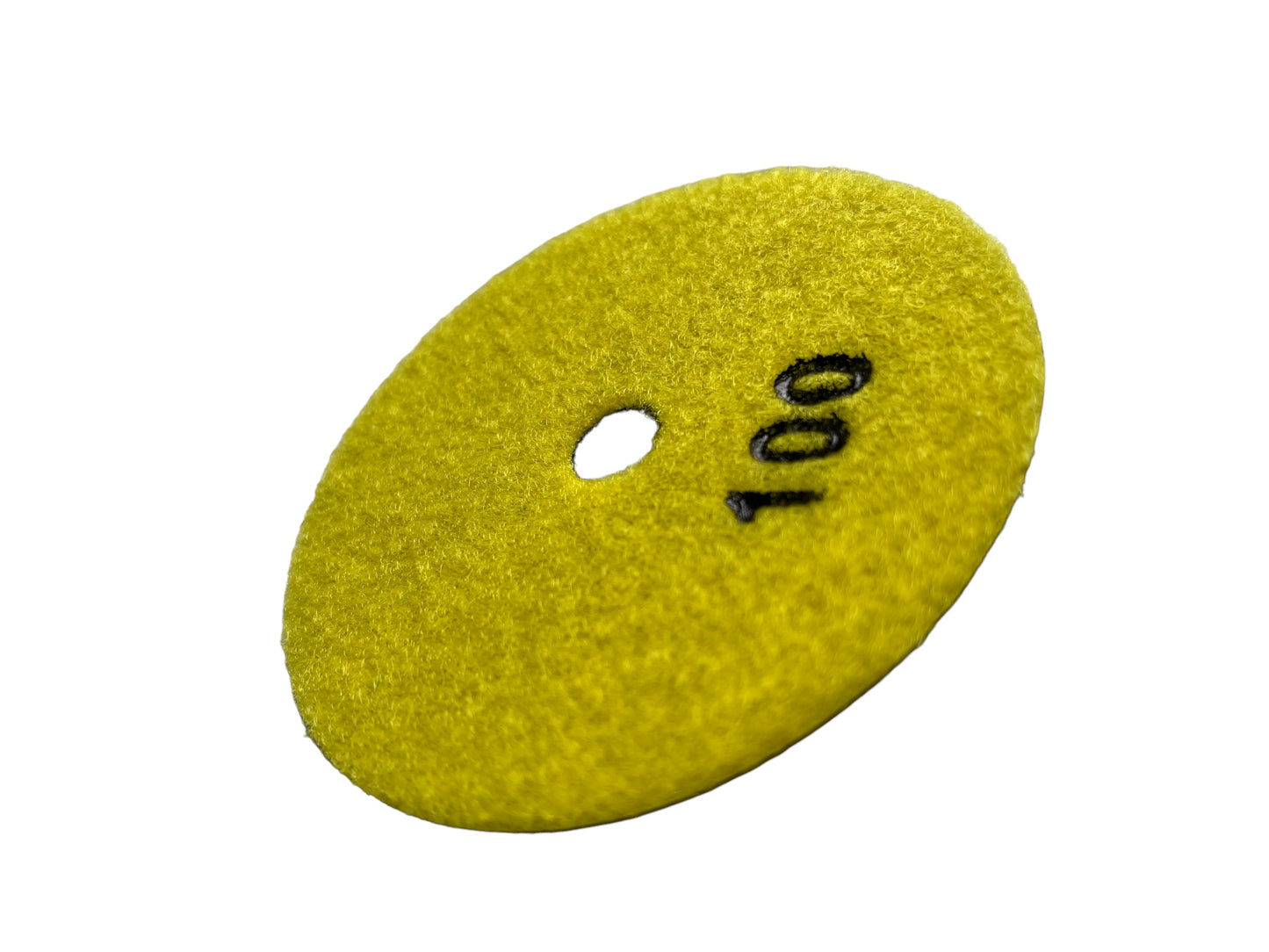 Disque de Polissage Diamant Pad, Nid D'abeille (Grain 100, Jaune)