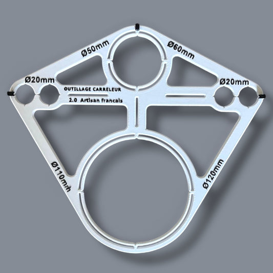 🔥Schablone für Trägerrahmen