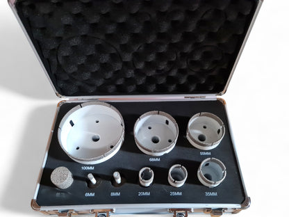 Diamond drill bit box for tilers (diameter 20/35/55/68/100) 