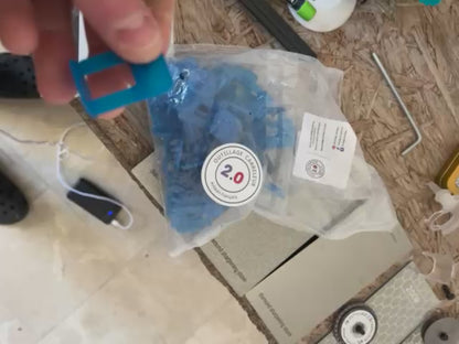 🔥Lot de 50 Cales Auto-Nivelantes 58 mm – Pose de Carrelage Précise & Rapide Ruskoff