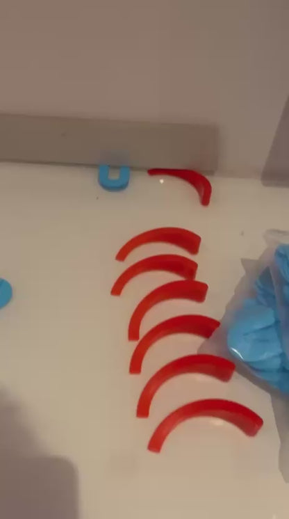 🔥Pack 100 Cales Virgule Rouge – Espacement Précis & Ergonomique Carrelage