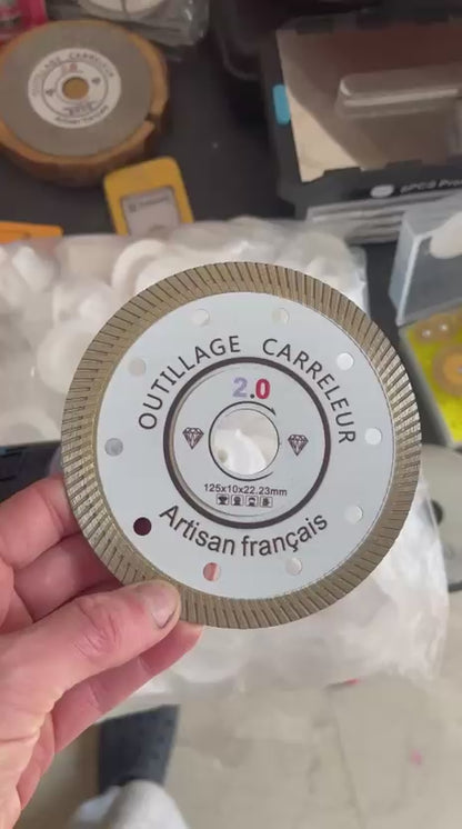 🔥Disque Diamant Katana 125 mm – Coupe ultra-fine & professionnelle