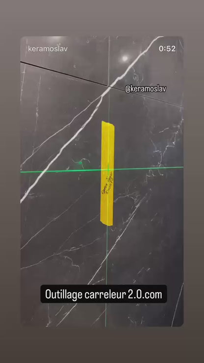 🔥Kit Fliesen-Auslöseplatte Geb Sigma Alle Stärken - Magnetische Schablone, Scheiben & Diamantstangen