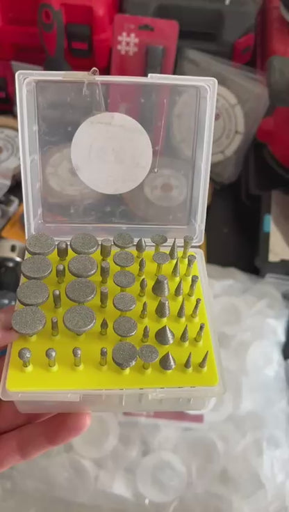 🔥Assortiment tiges diamantés, mini cônes diamantes