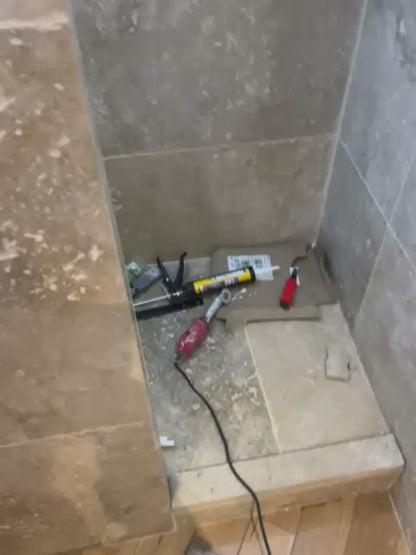 🔥Kit Porta Asciugamani Design – Fissaggio Invisibile su Parete Piastrellata – Set da 3 – Profondità 8 cm + Punta Diamantata 28 mm Inclusa