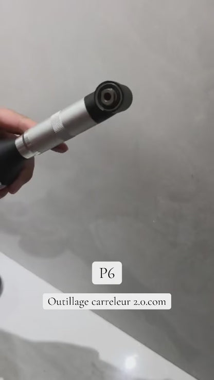 🔥Kit Meuleuse P6 - Meuleuse de Précision 550W + Accessoires pour Carrelage, Vasques, Biseaux & Rénovation | Outillage Carreleur 2.0