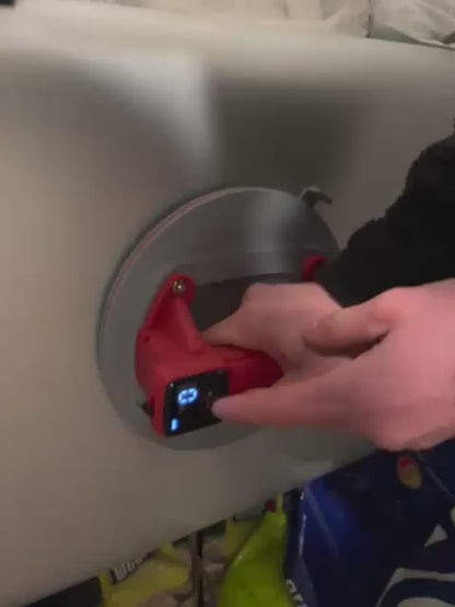 🔥Big Ventouse Numérique Électrique 260 kg – Ø 220 mm & Indicateur Batterie