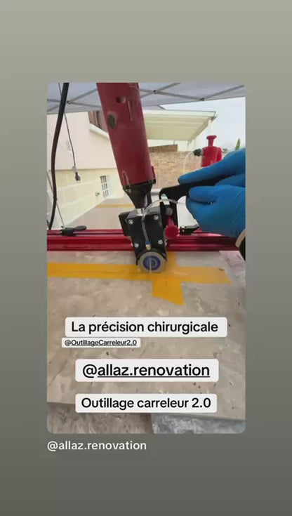 🔥NEW Chariot de Coupe – Version MK2 | Compatible Meuleuse P6 | Outillage Carreleur 2.0