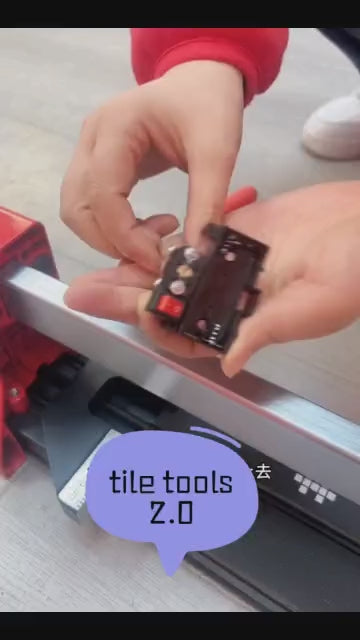 🔥Tagliapiastrelle Professionale 80 cm – Guida Laser & Taglio Preciso