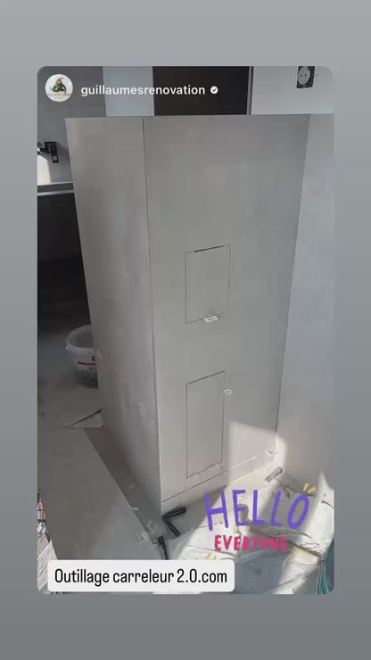 🔥Kit Placca di Azionamento Piastrellabile Delta Luxe | Attrezzi Piastrellista 2.0