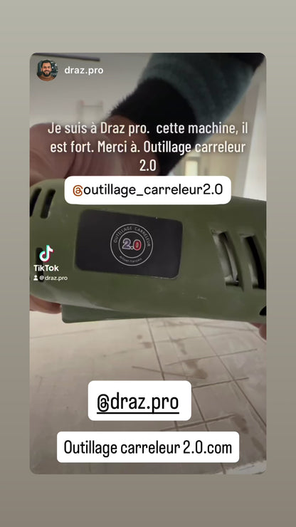 Amoladora de Precisión P6 Inalámbrica – 16W – Herramienta para Alicatador 2.0