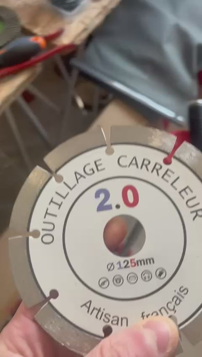 🔥125 mm Diamond Disc – Cuts Breeze Block, Brick, Stone & Concrete | Tiler's Tools 2.0