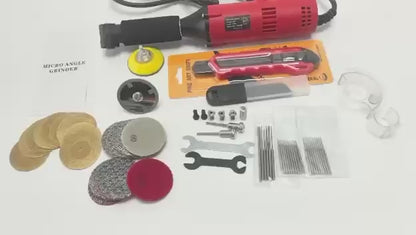 🔥Kit Meuleuse P6 - Meuleuse de Précision 550W + Accessoires pour Carrelage, Vasques, Biseaux & Rénovation | Outillage Carreleur 2.0