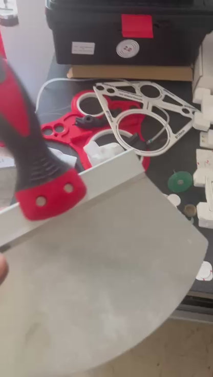 🔥Spatule Large à Enduire 25 cm – Lame Inox + Manche Bi-matière Confort