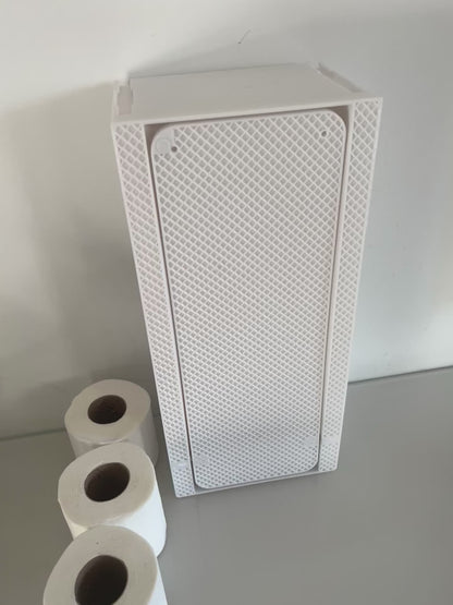 Rangement 3 Rouleaux Papiers Toilettes Encastrable à Carreler | Outillage Carreleur 2.0