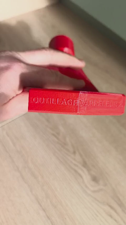 Capot Aspirant Ø125 mm pour Meuleuse – Biseaux 45° Sans Poussière | Outillage Carreleur 2.0